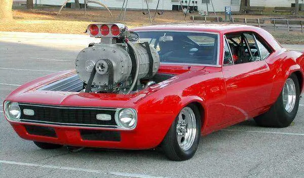 Biggest supercharger Muscle Car