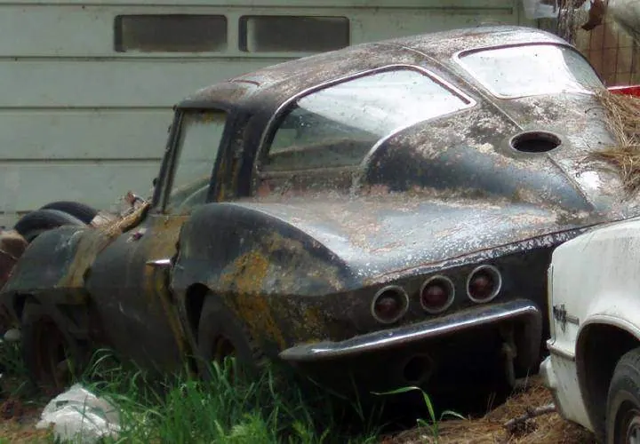 corvette barn find