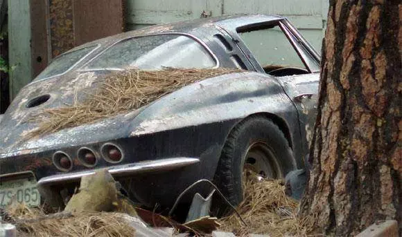 Corvette Split window barn find