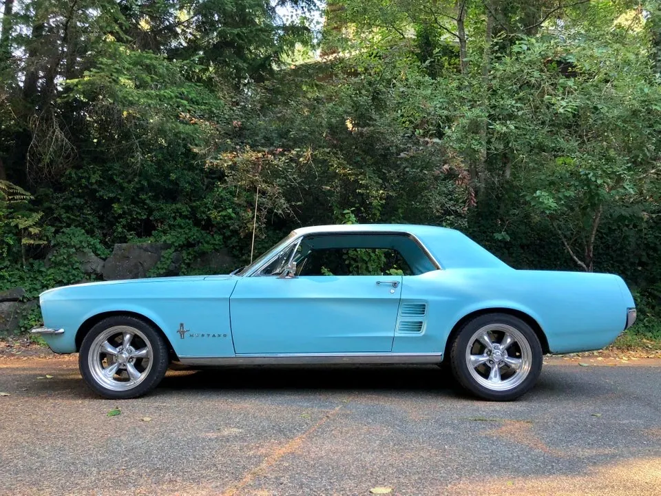 1967 Mustang Frost Turquoise