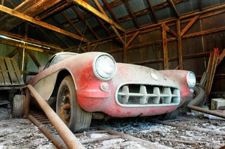 1955 Corvettte Barn Find