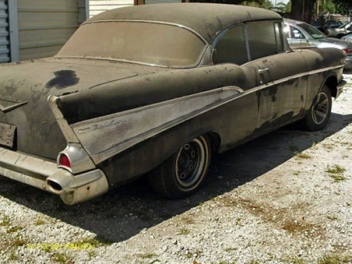 1957 Bel Air Barn Find