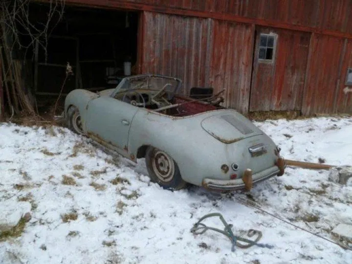 Porsche Barn Find