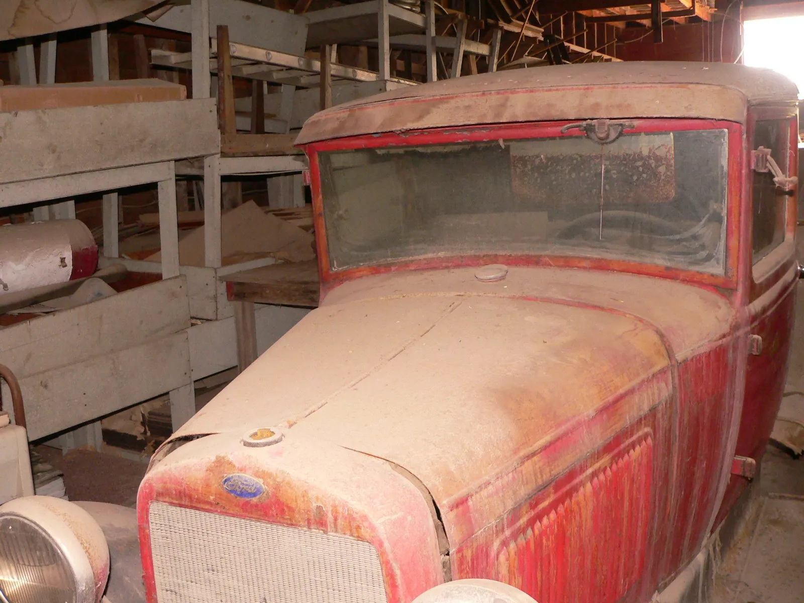 abandoned ford