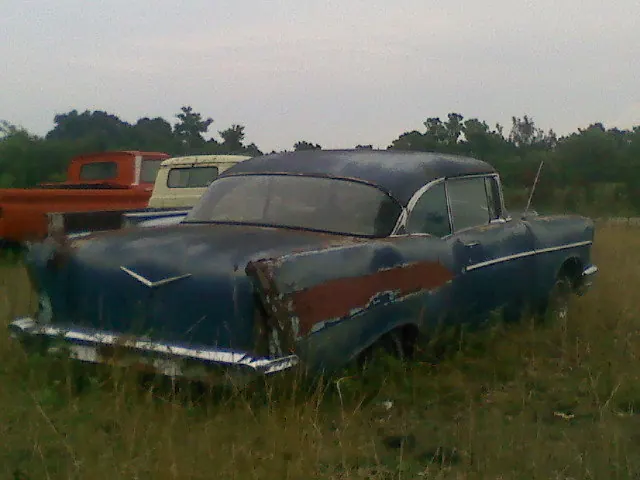 Abandoned 1957 Chevy