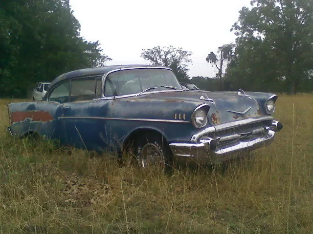Abandoned 1957 Chevrolet Bel Air