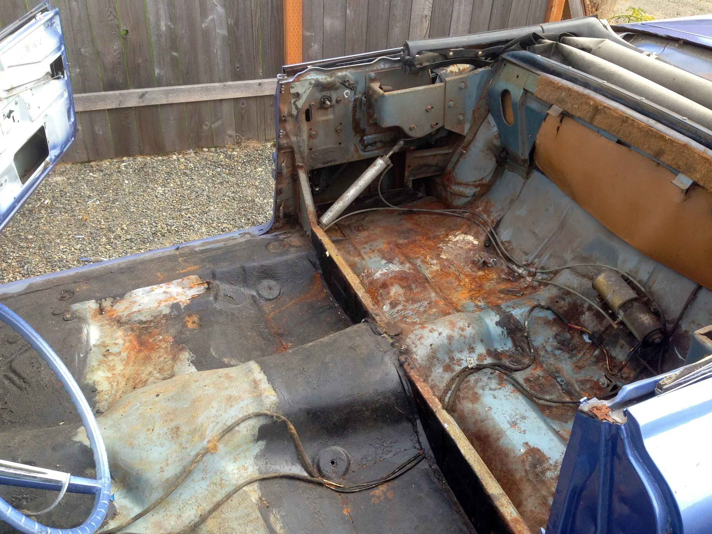 1962 Galaxie Convertible Floor