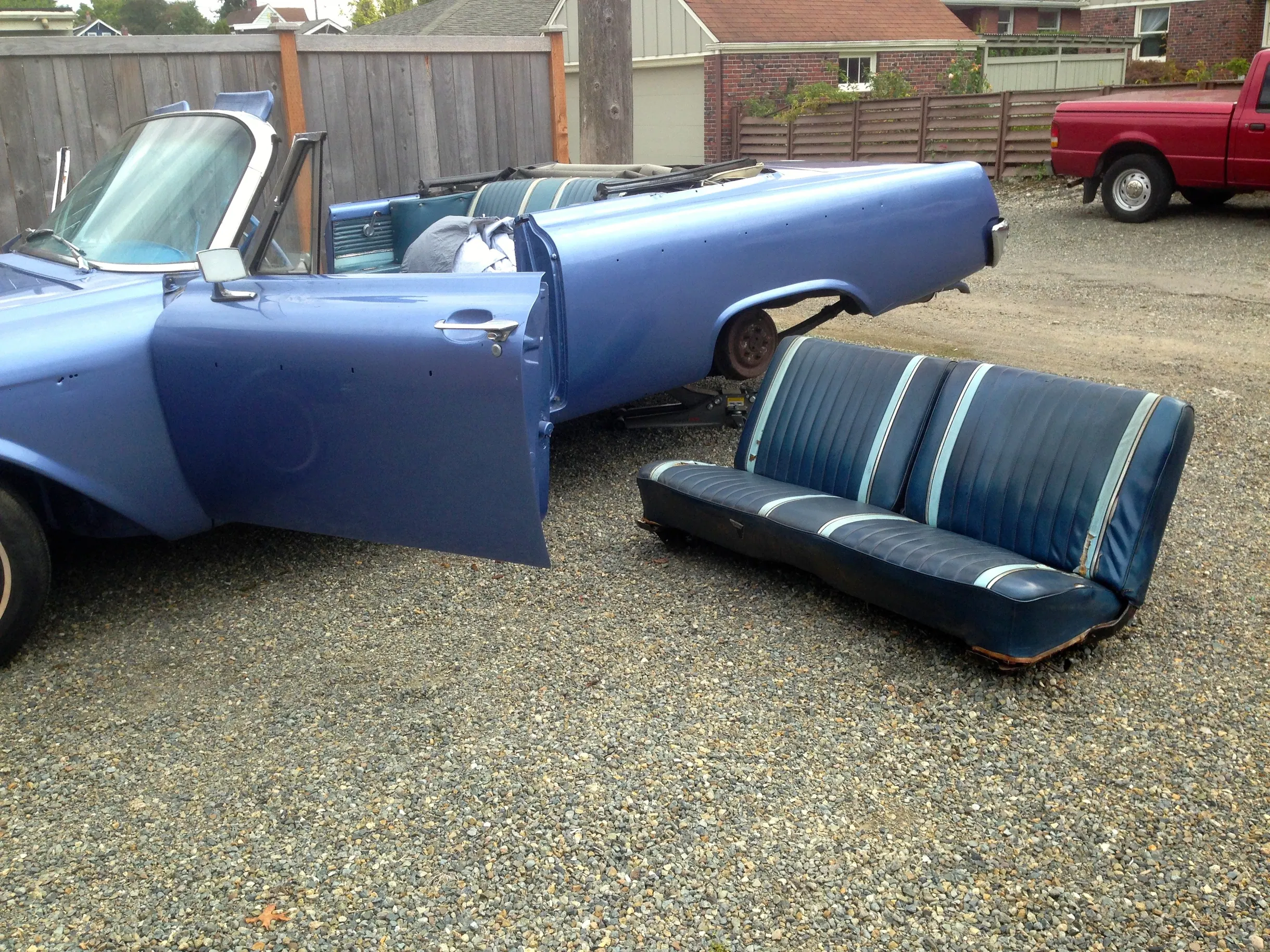 Galaxie 500 Sunliner Bench Seat