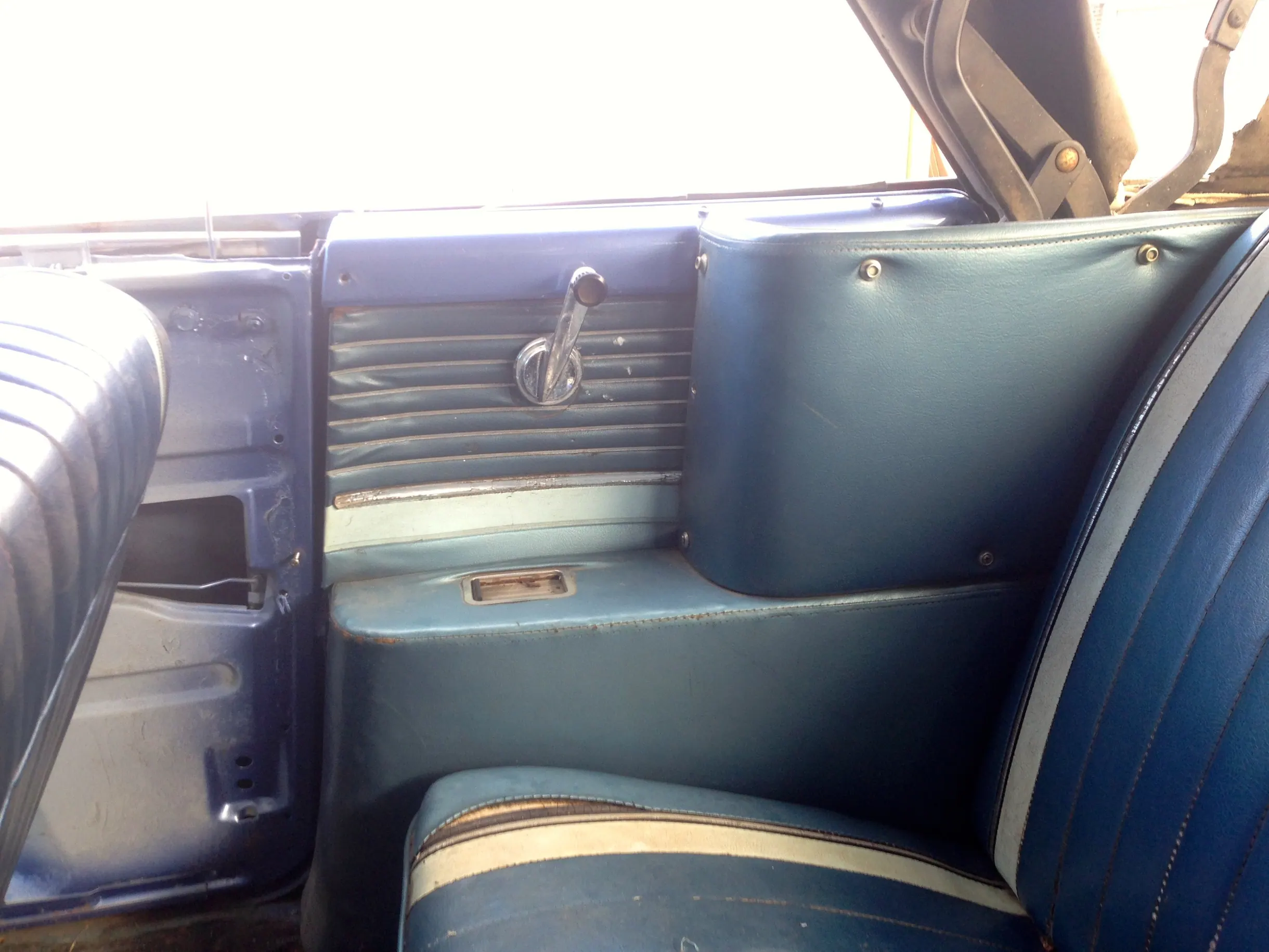 Galaxie Sunliner Back Seat