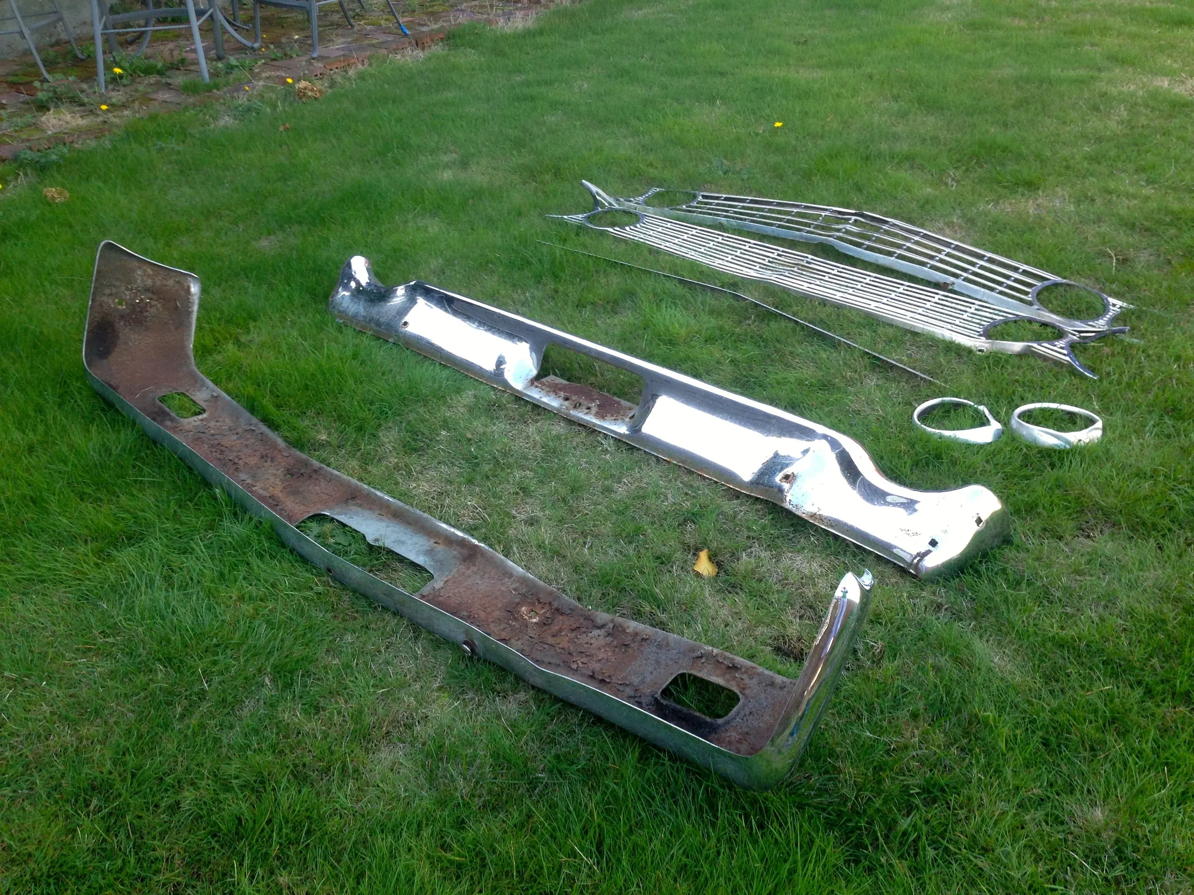 1962 Galaxie Bumpers
