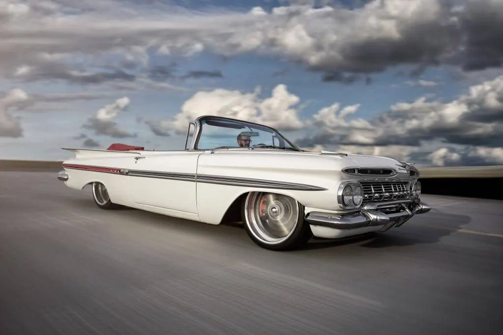 1959 Impala driving