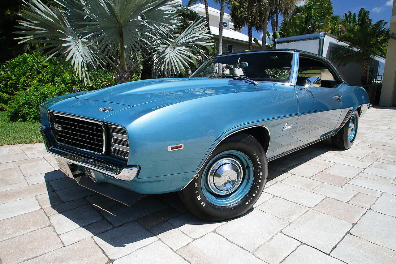 1969 Chevy Camaro [blue]