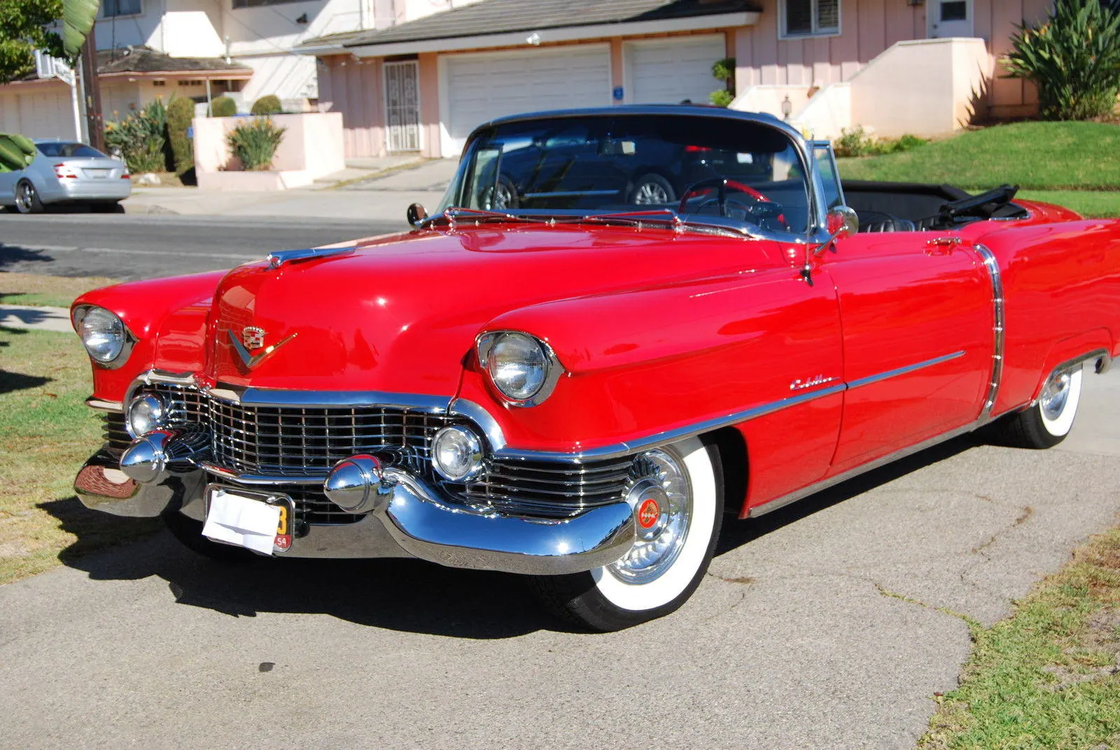 Red 1954 Cadillac