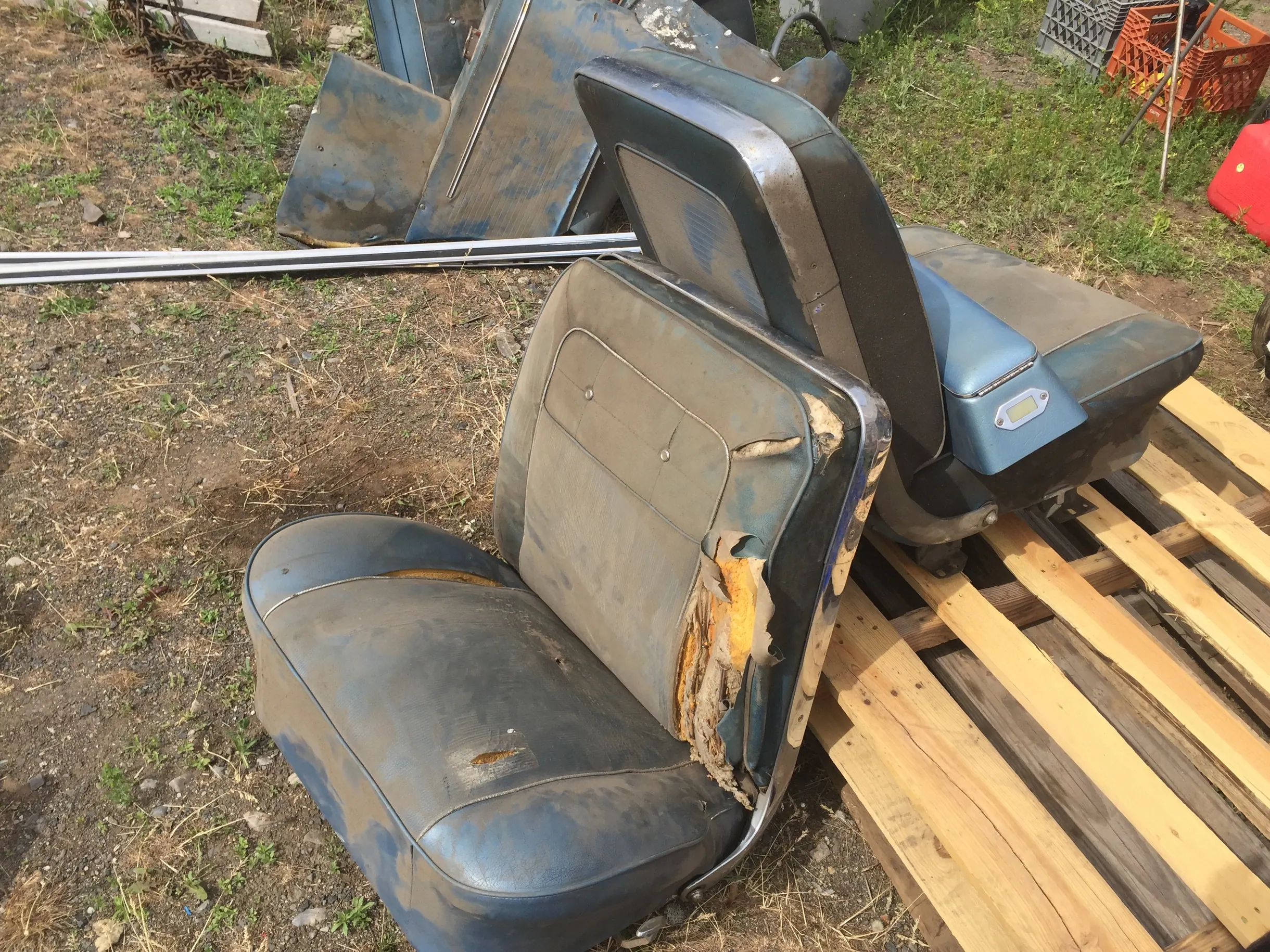 1962 Impala SS Barn Find Bucket Seats