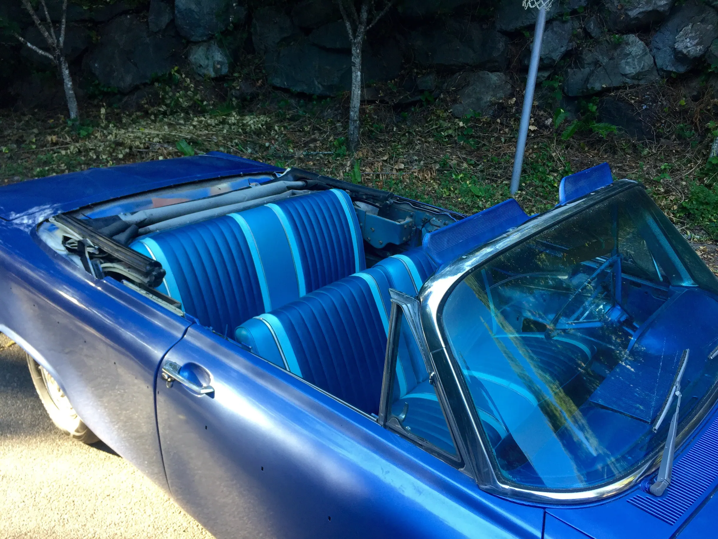 1962 galaxie interior