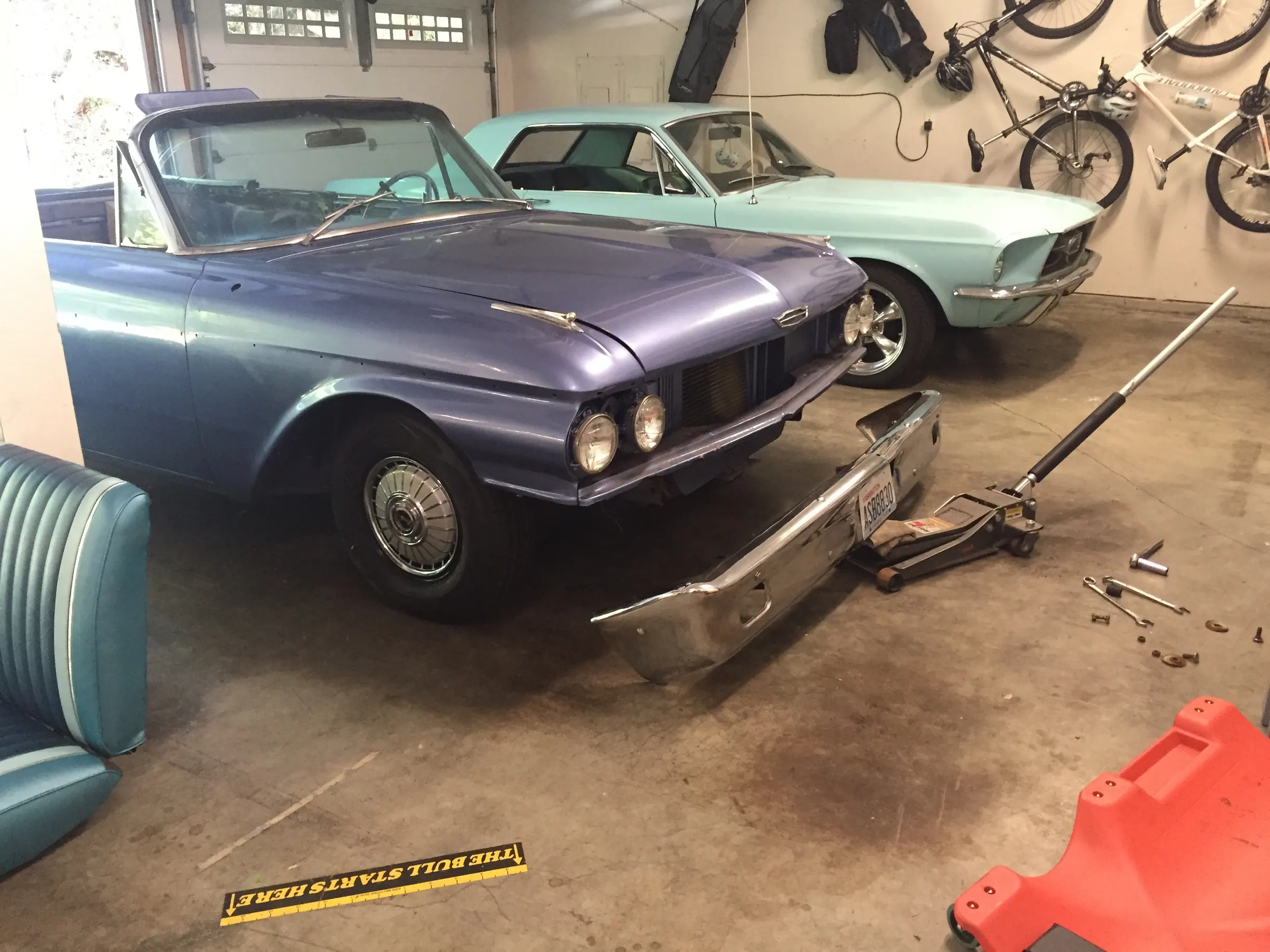 62 galaxie front bumper