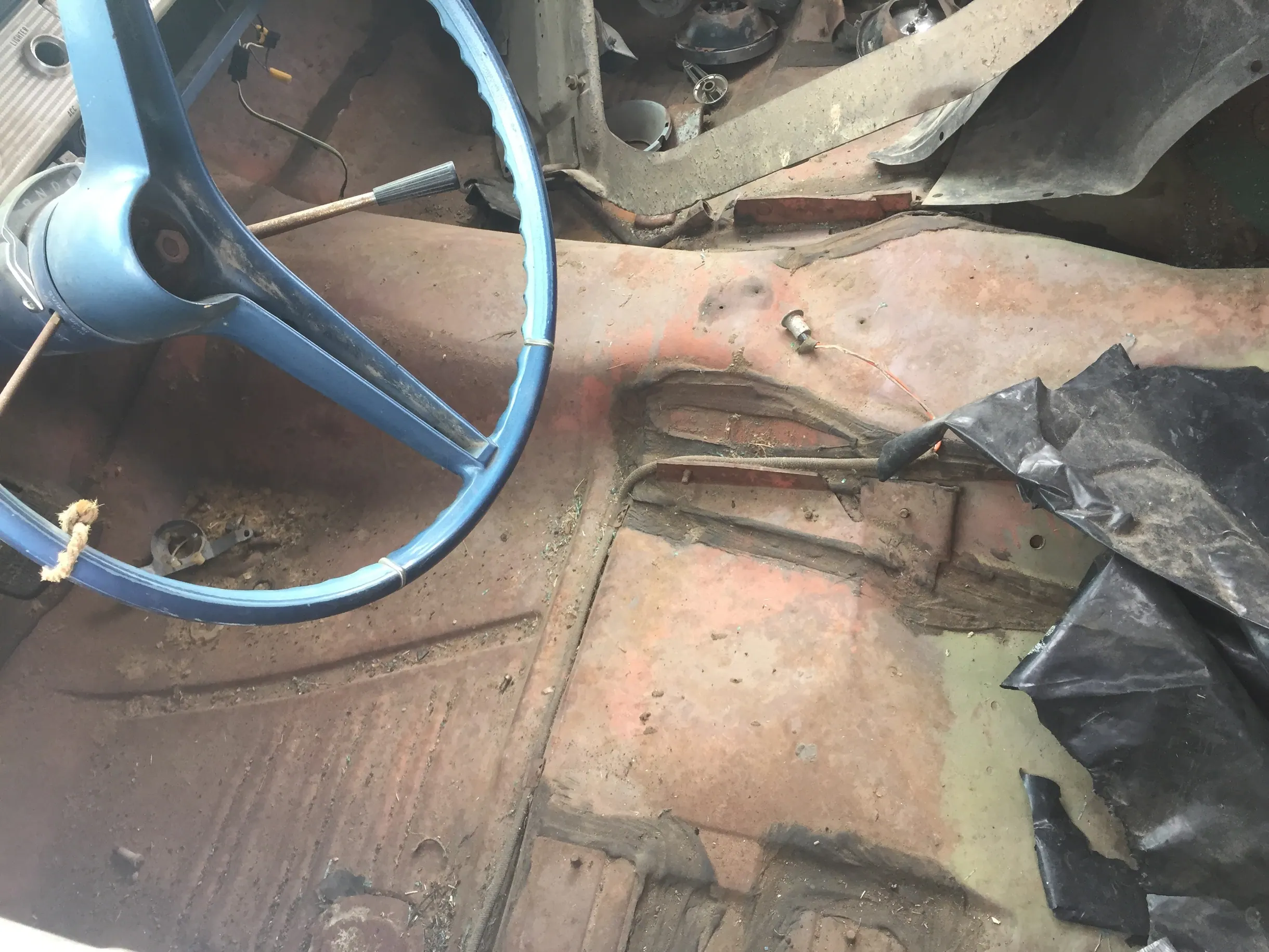 1962 Impala SS Barn Find Floor Boards