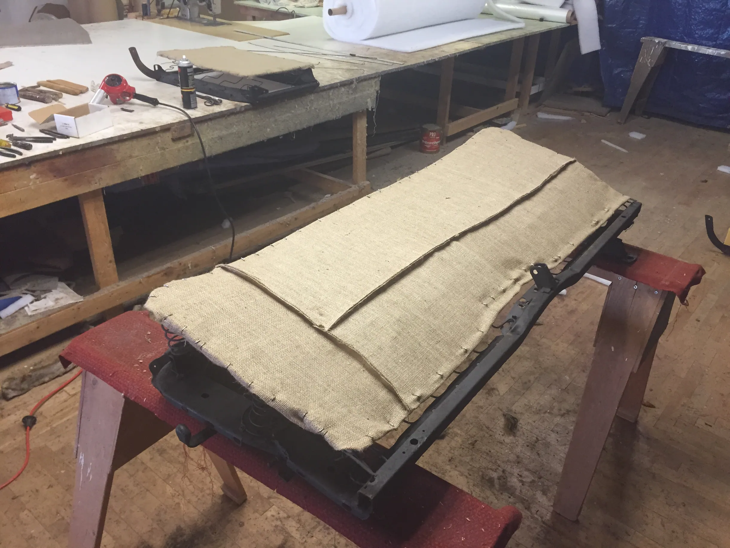 1962 Galaxie Upholstery Work