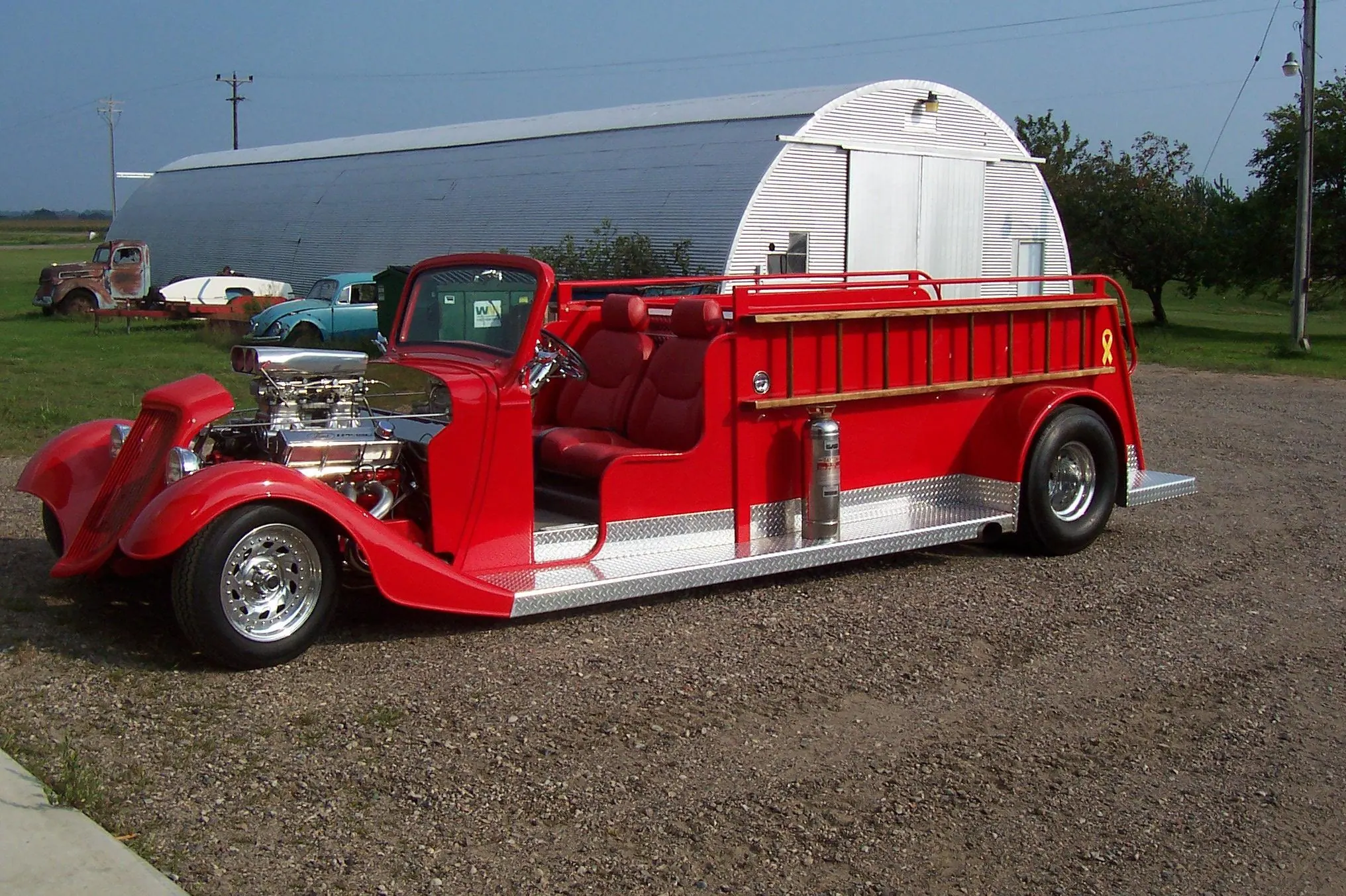 Hot rod Fire Truck