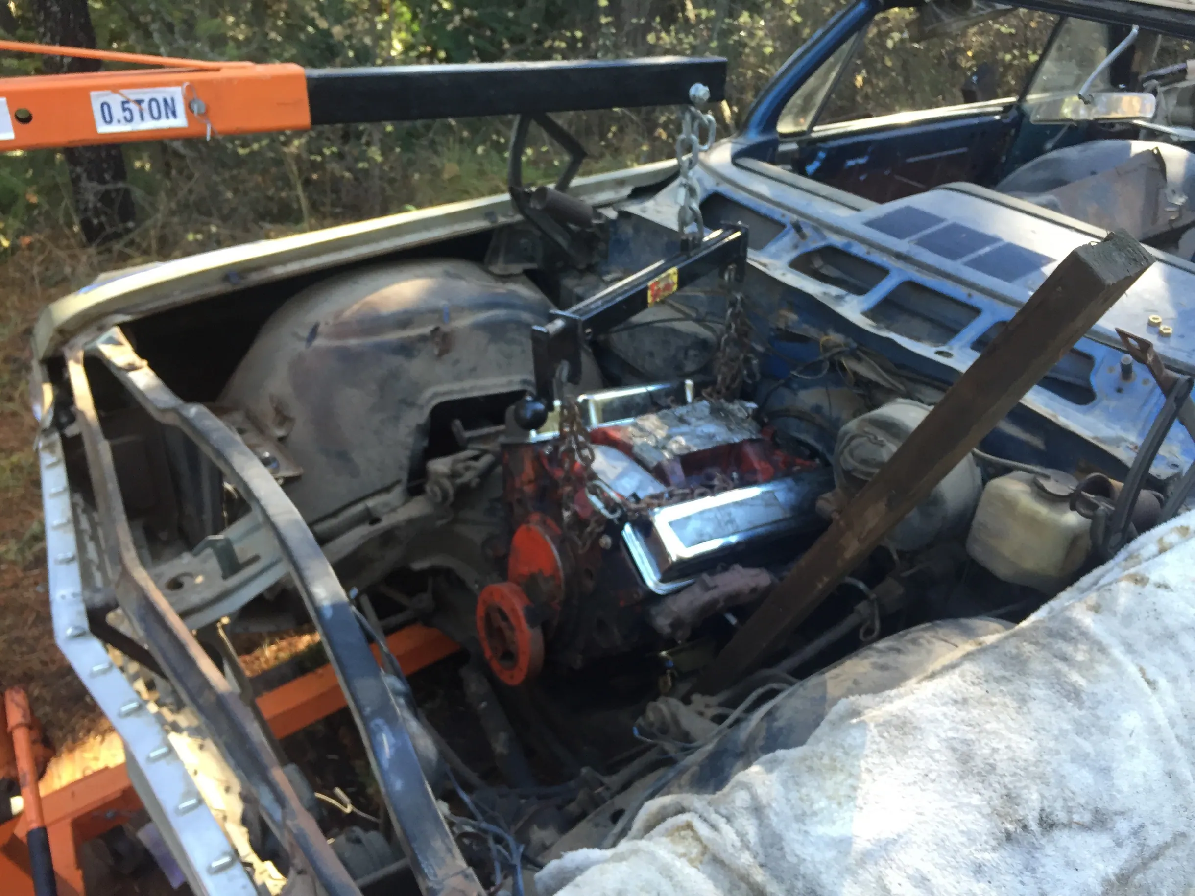 Small Block 350 Chevy into '62 Impala SS