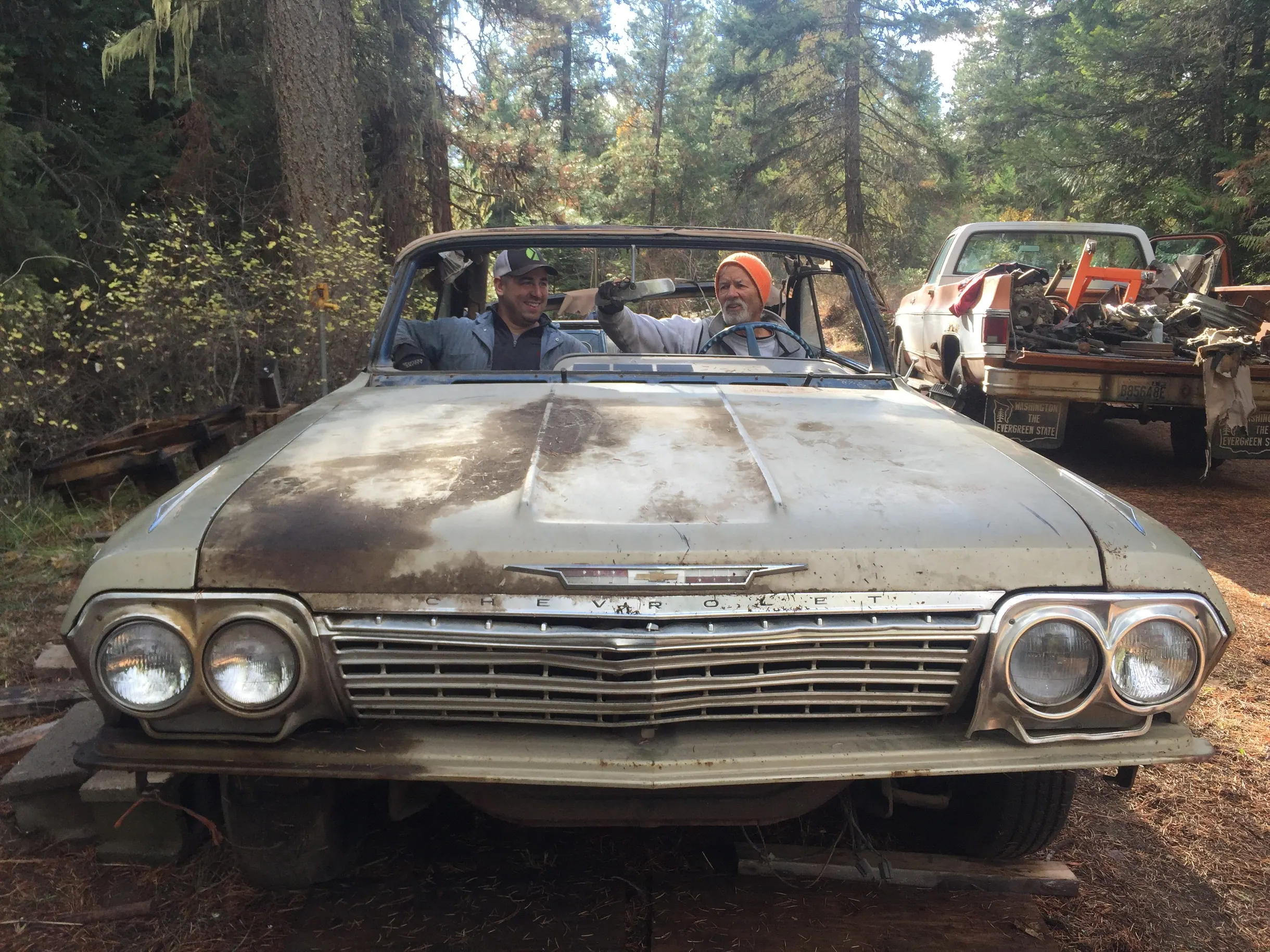 1962 Impala SS Convertible Barn Find