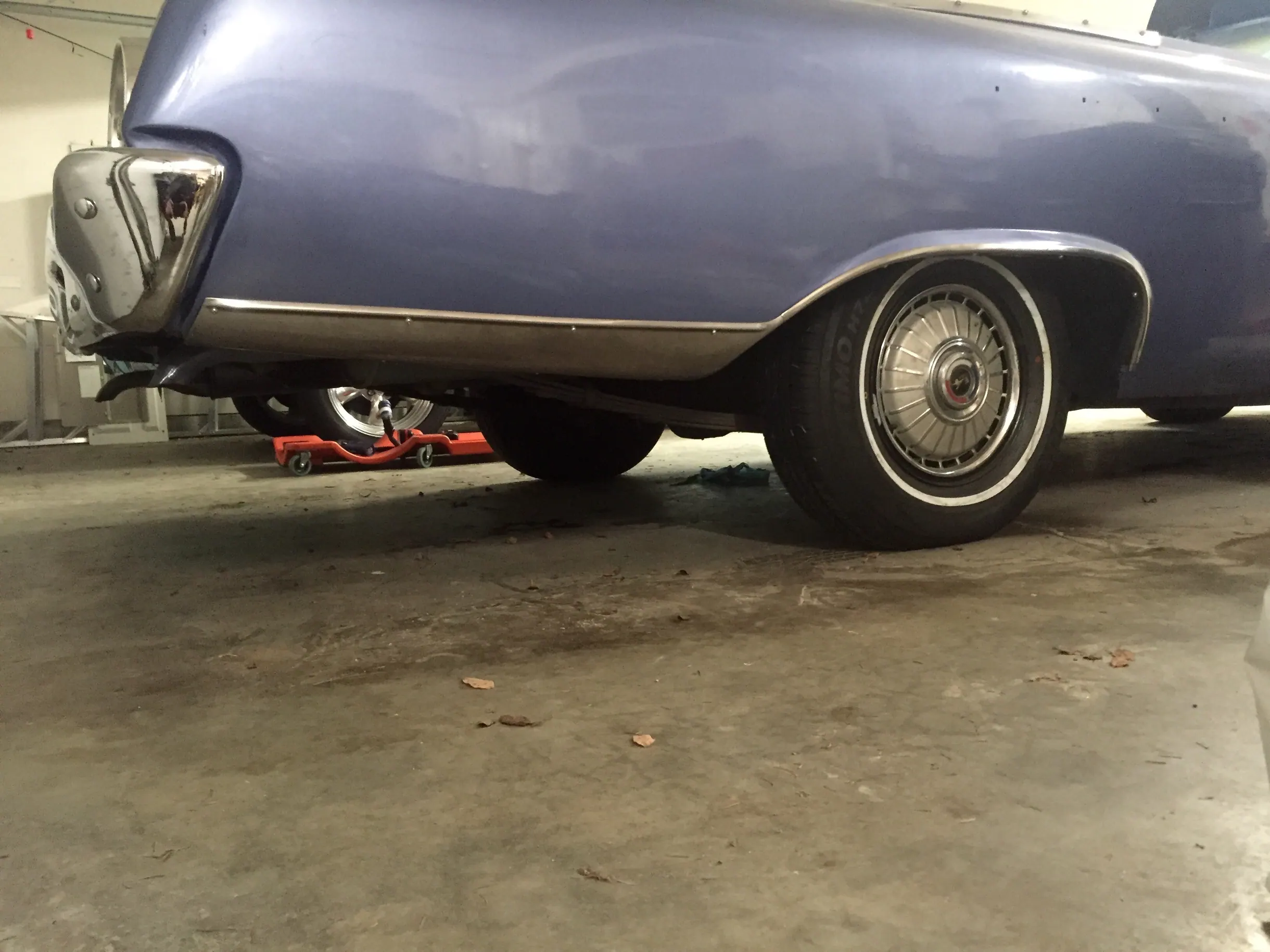 62 galaxie rear quarter panel trim