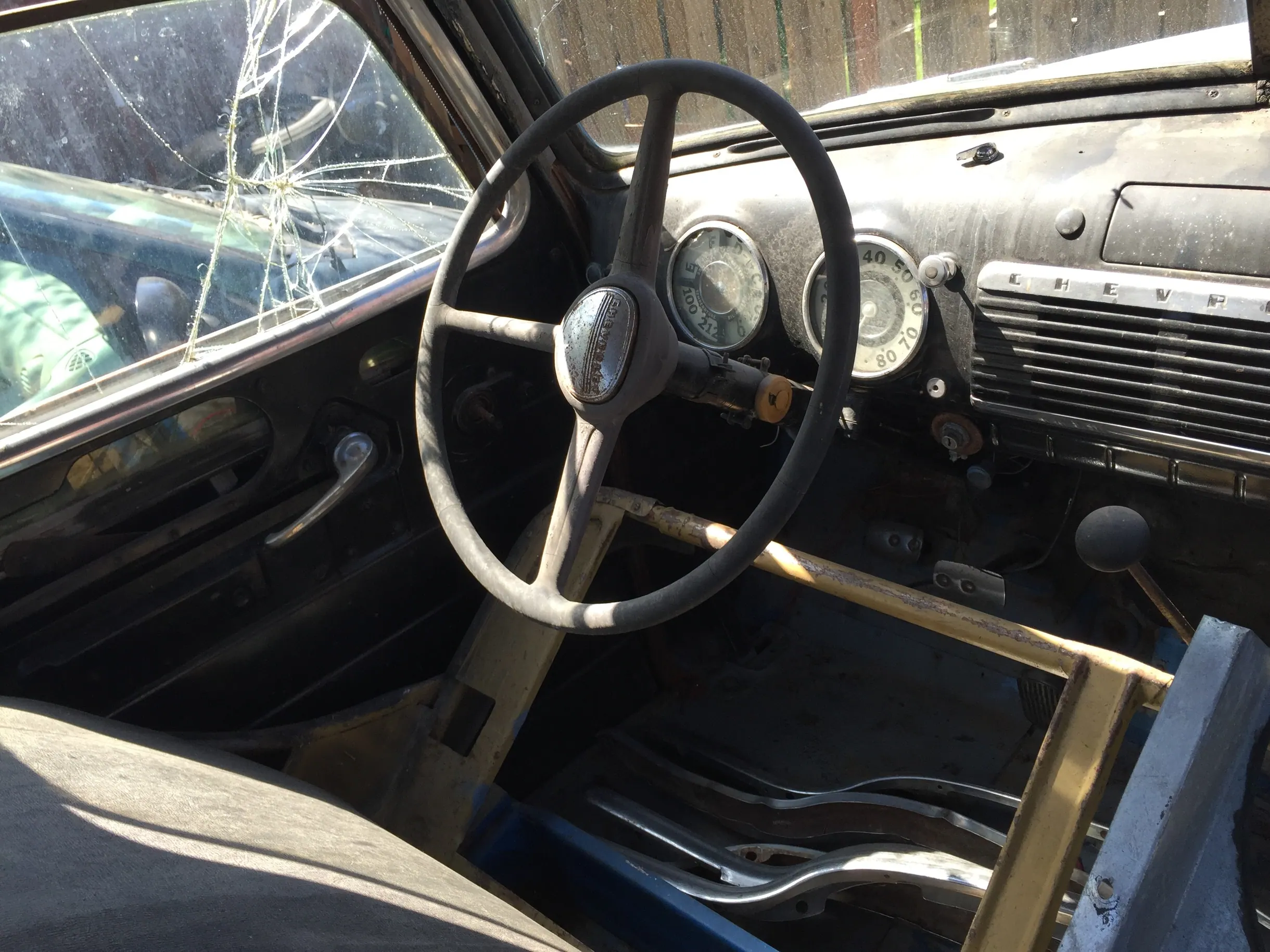 '53 Chevy Truck interior