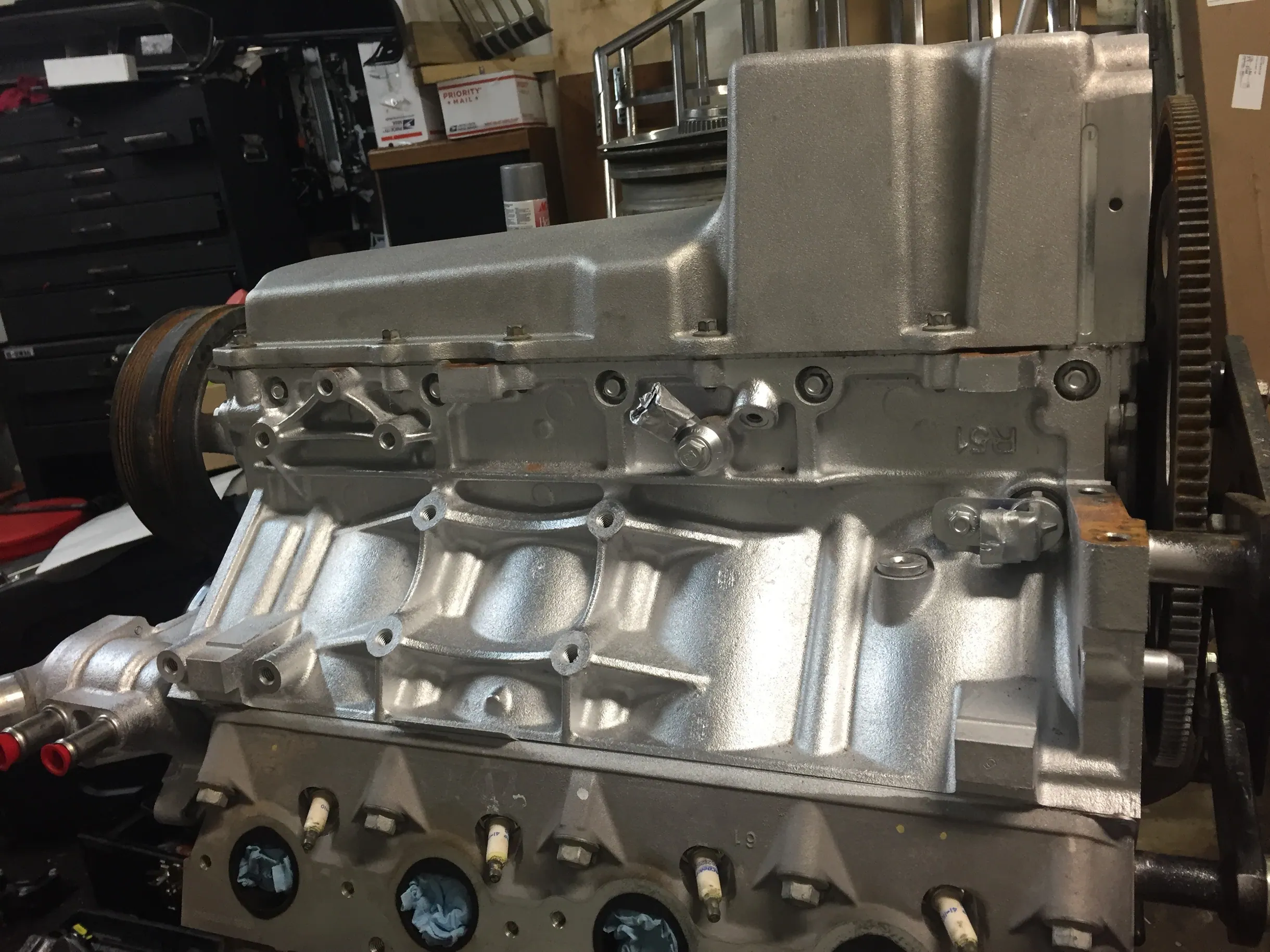 LS L96 6.0 with Holly Oil Pan