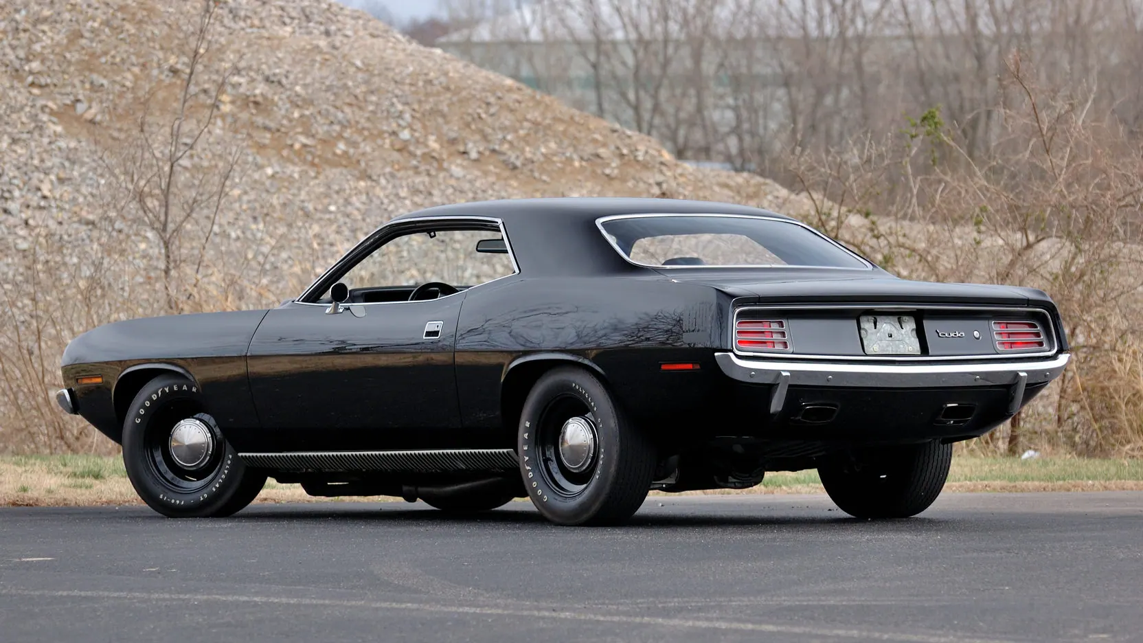 Black 1970 Cuda