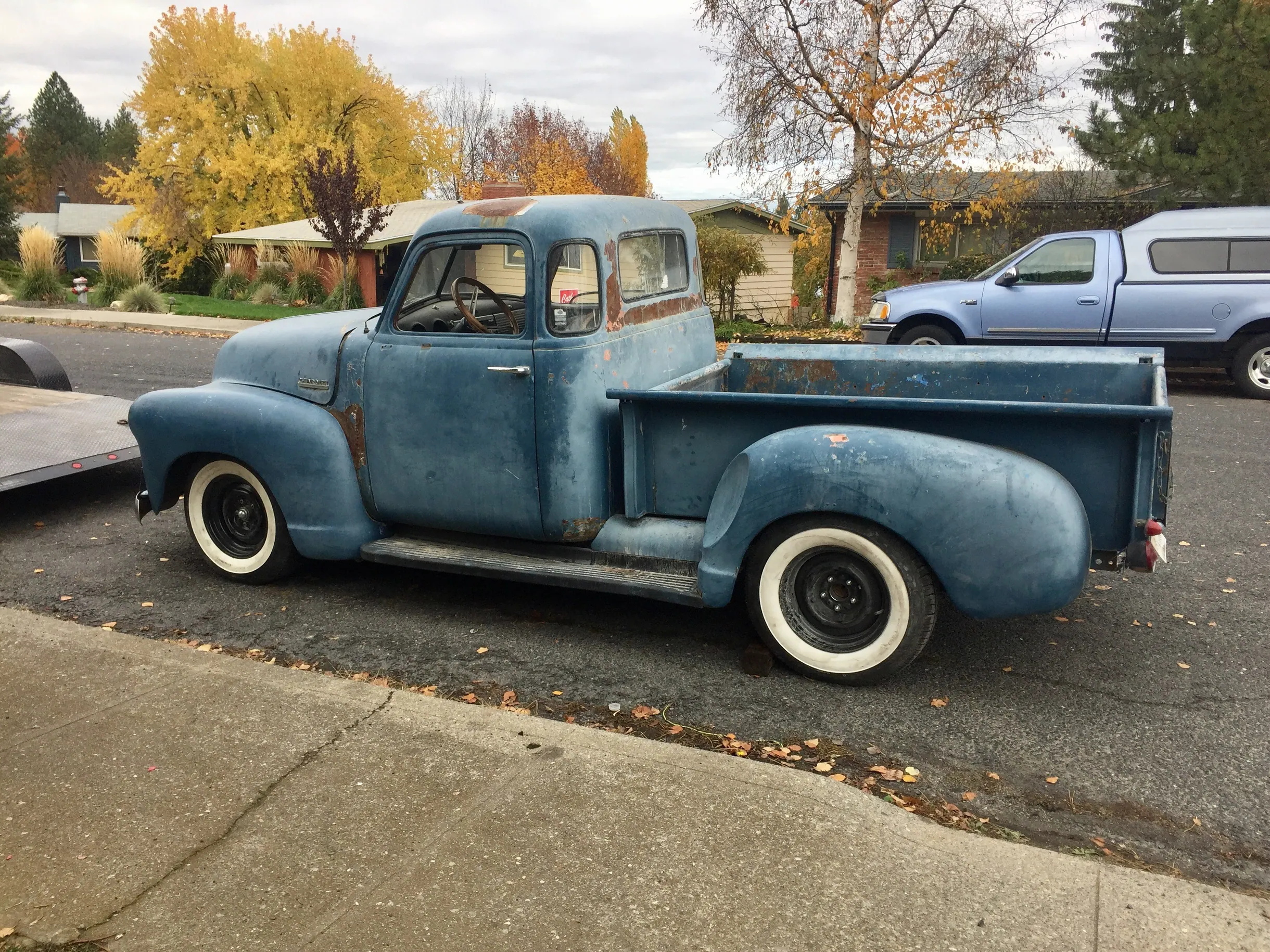 '53 Chevy Truck wide white walls