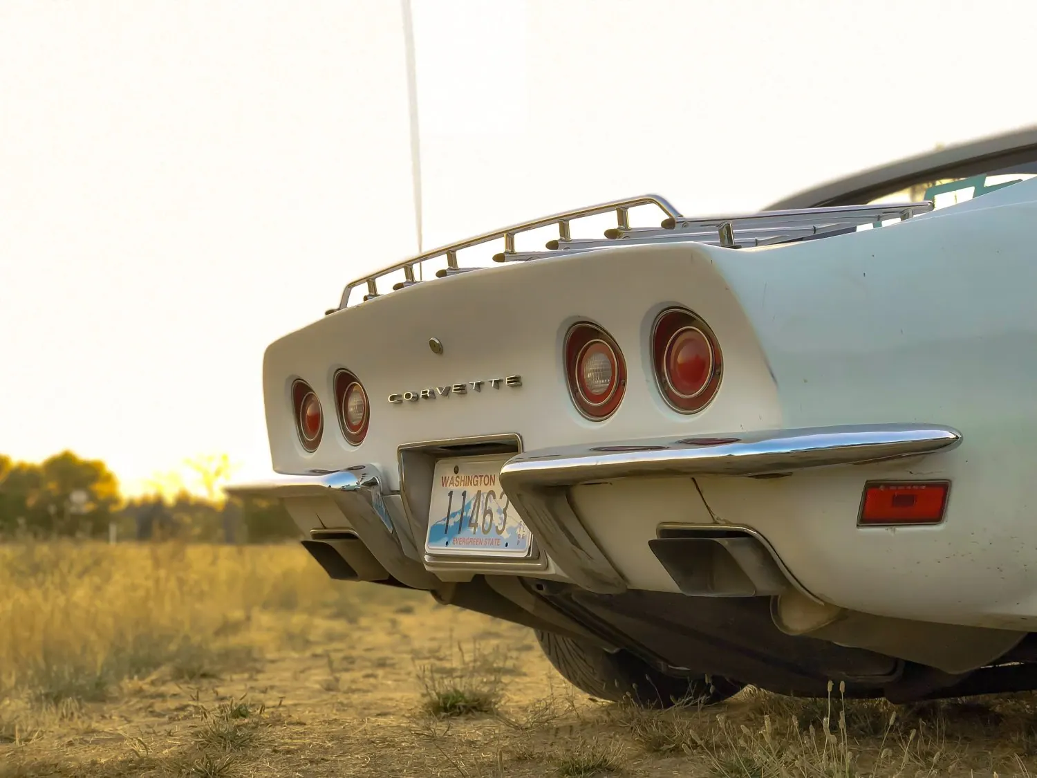 1972 Corvette rear end
