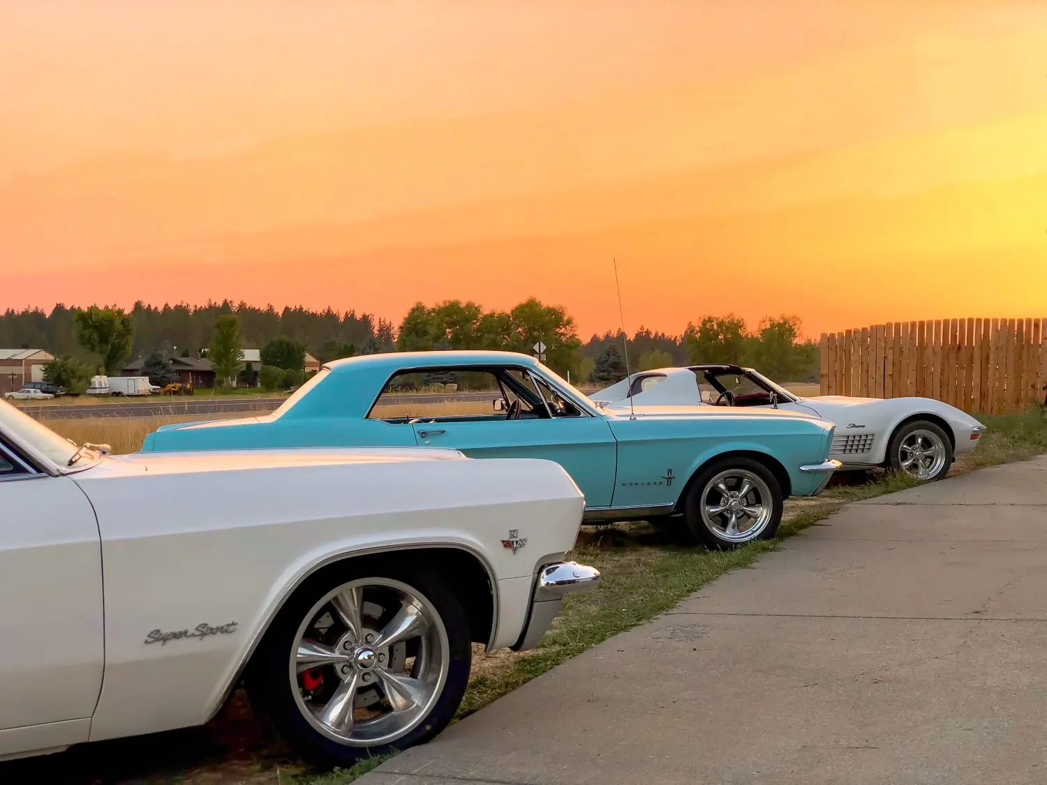 Classic car photography