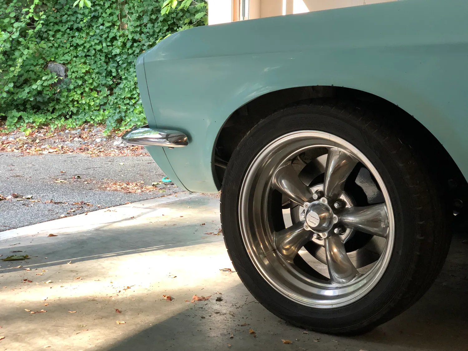 67 mustang 13" disc brake