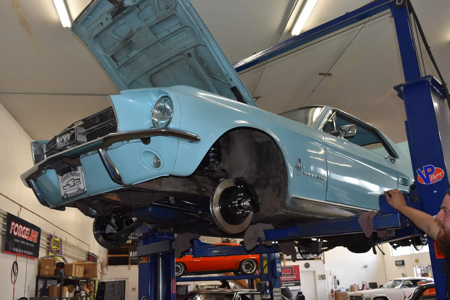 mustang disc brake conversion