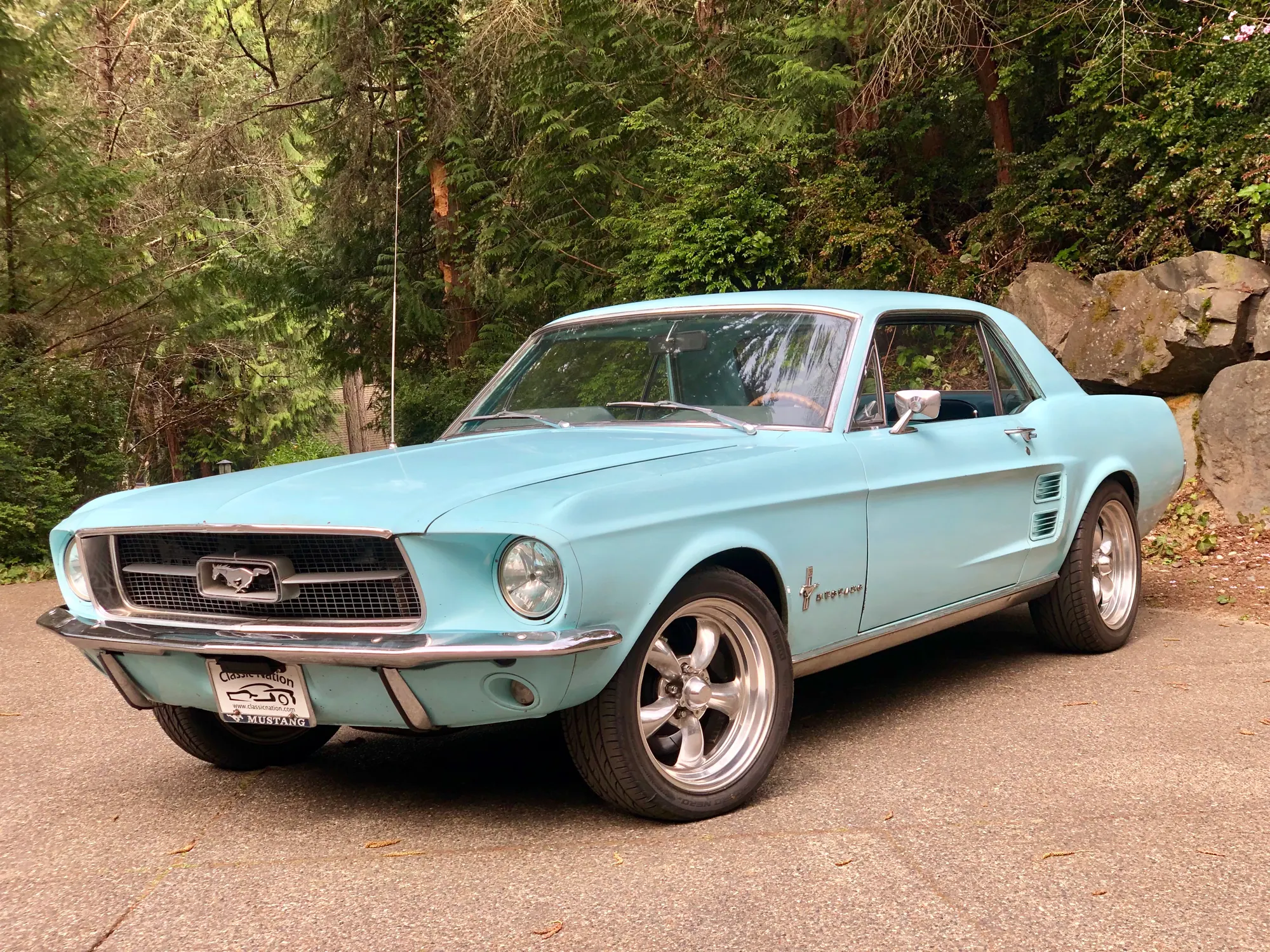 frost turquoise mustang