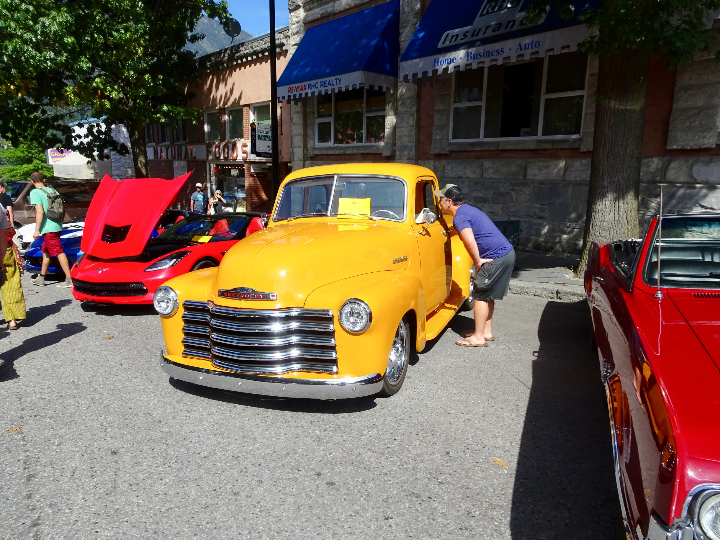 1953 Chevy 5 window Pickup, Queen City Car Show 2019