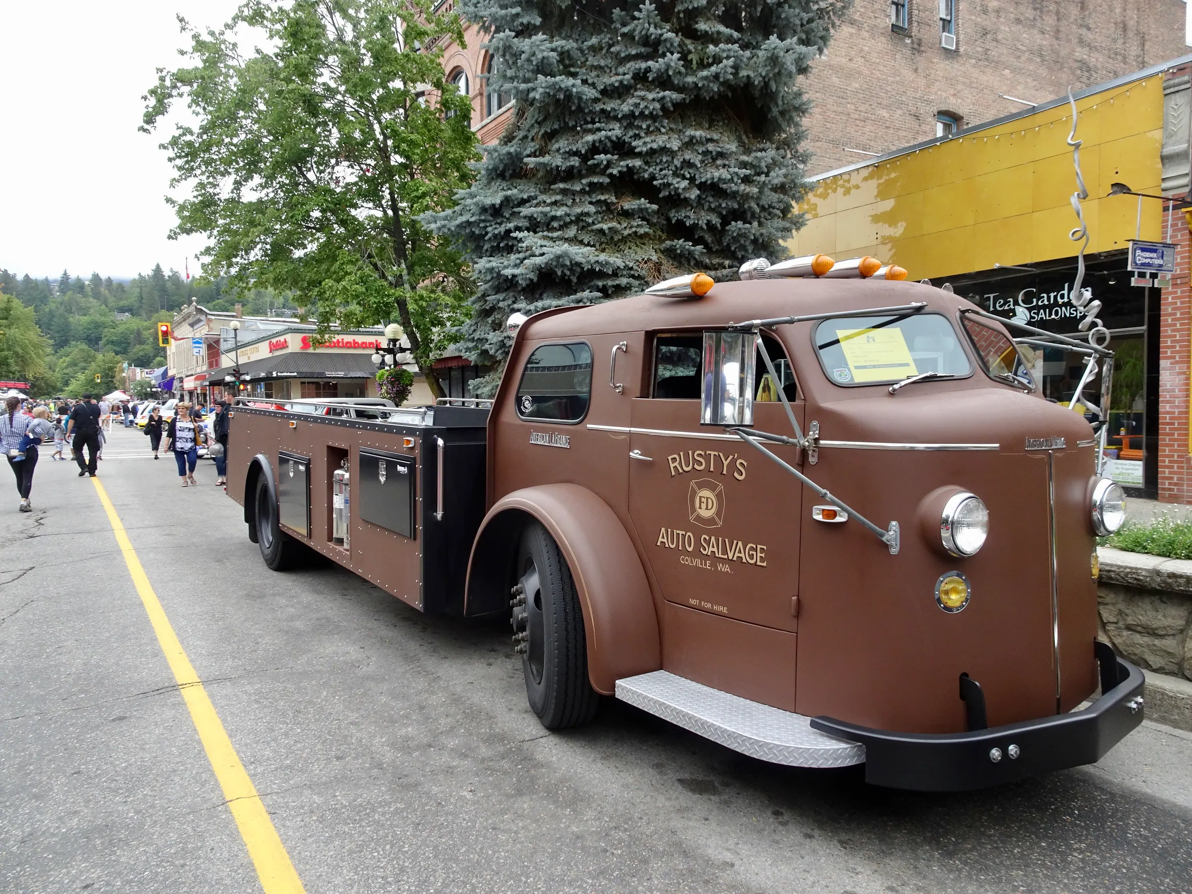classic firetruck from colville, WA