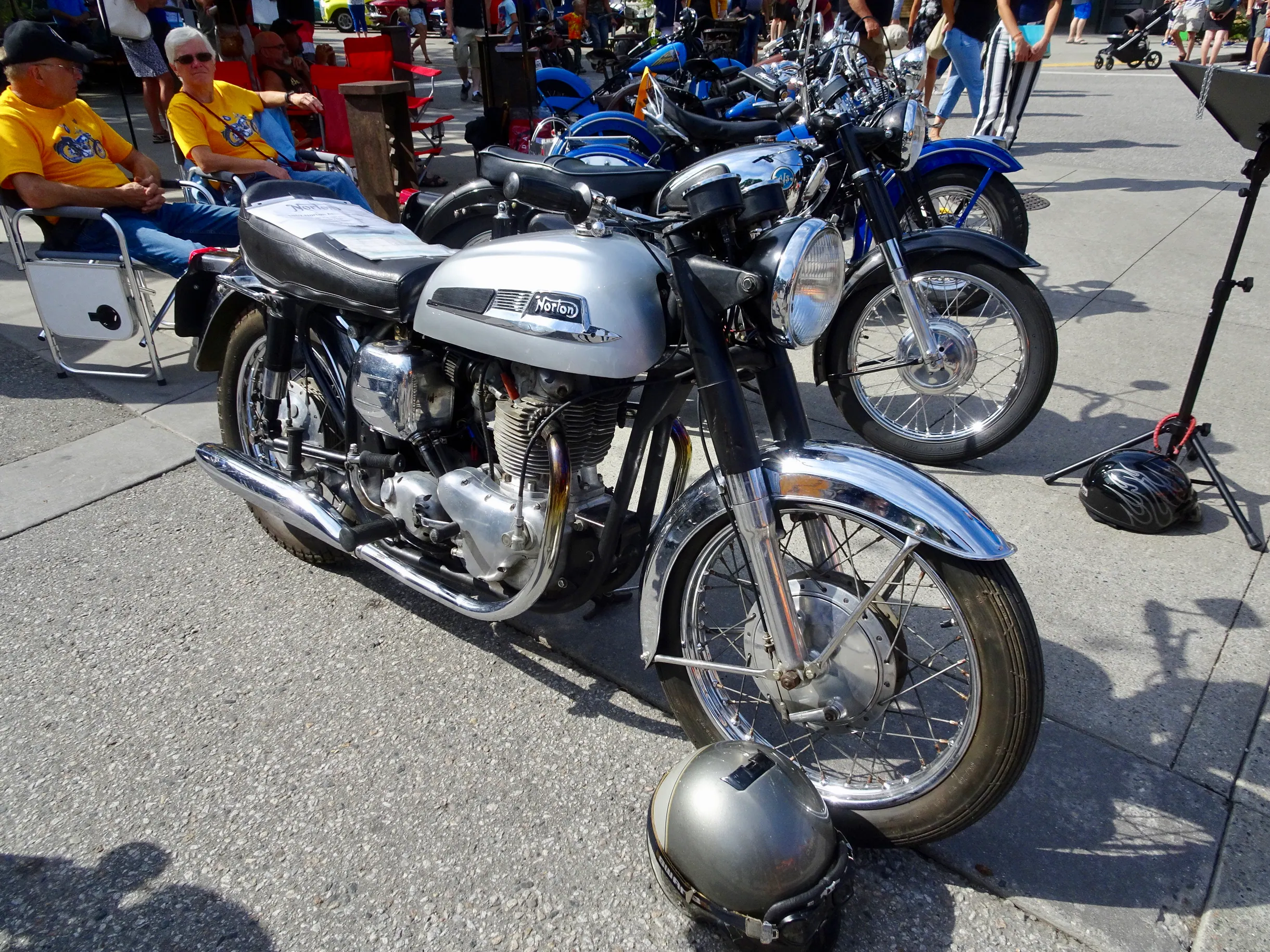 Classic Norton Motorcycle
