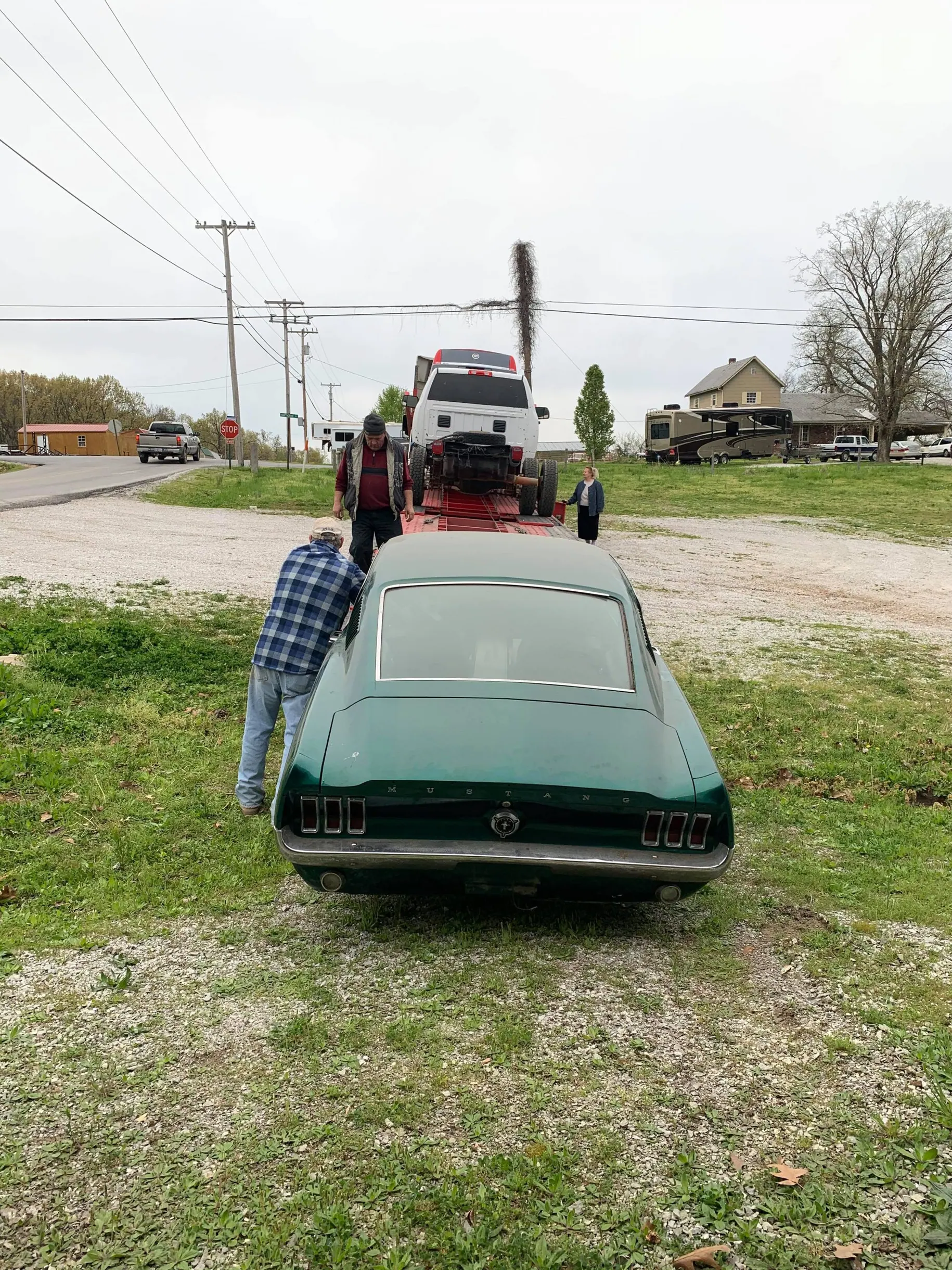 1967 mustang barn find