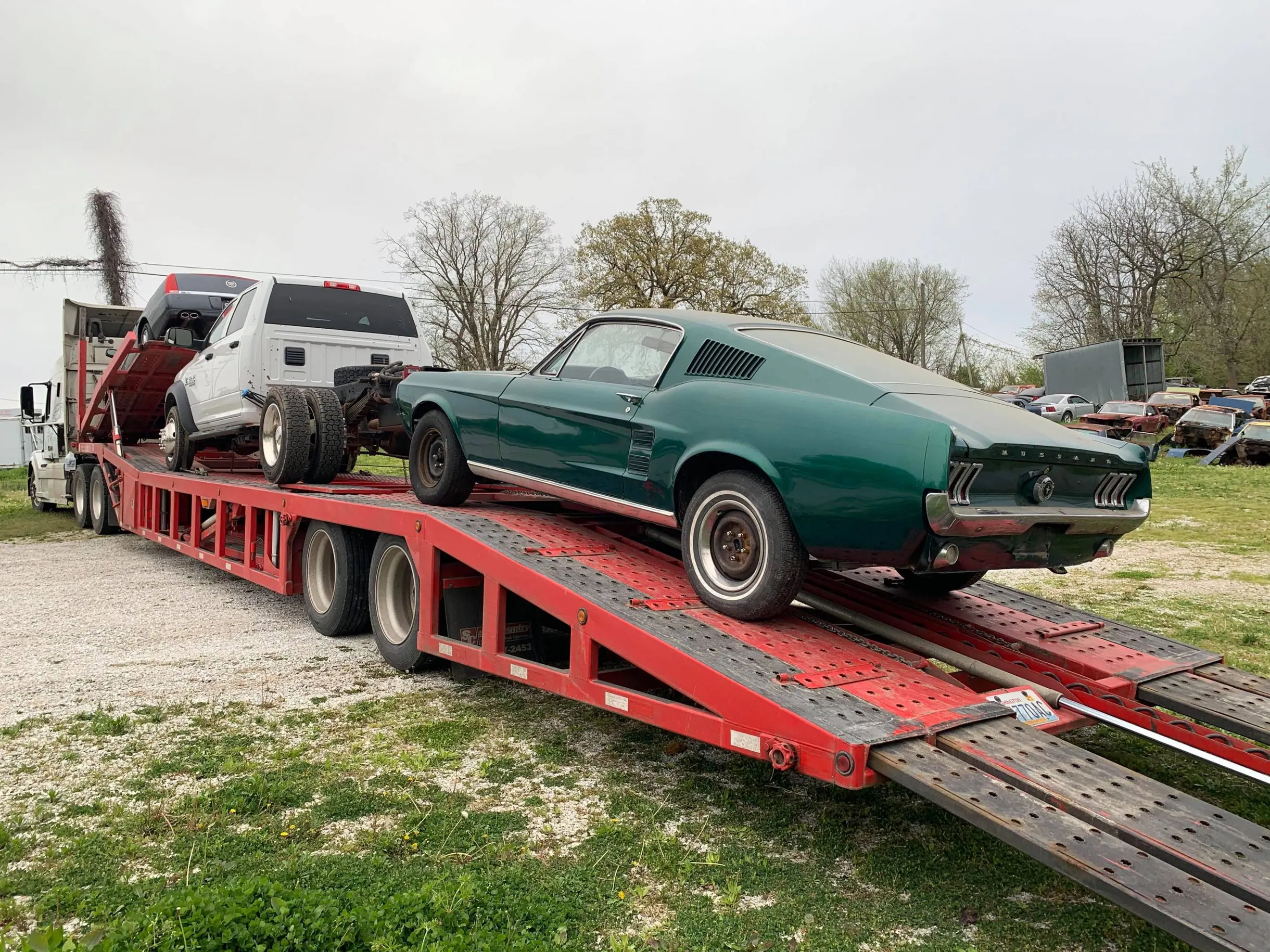 67 mustang barn find