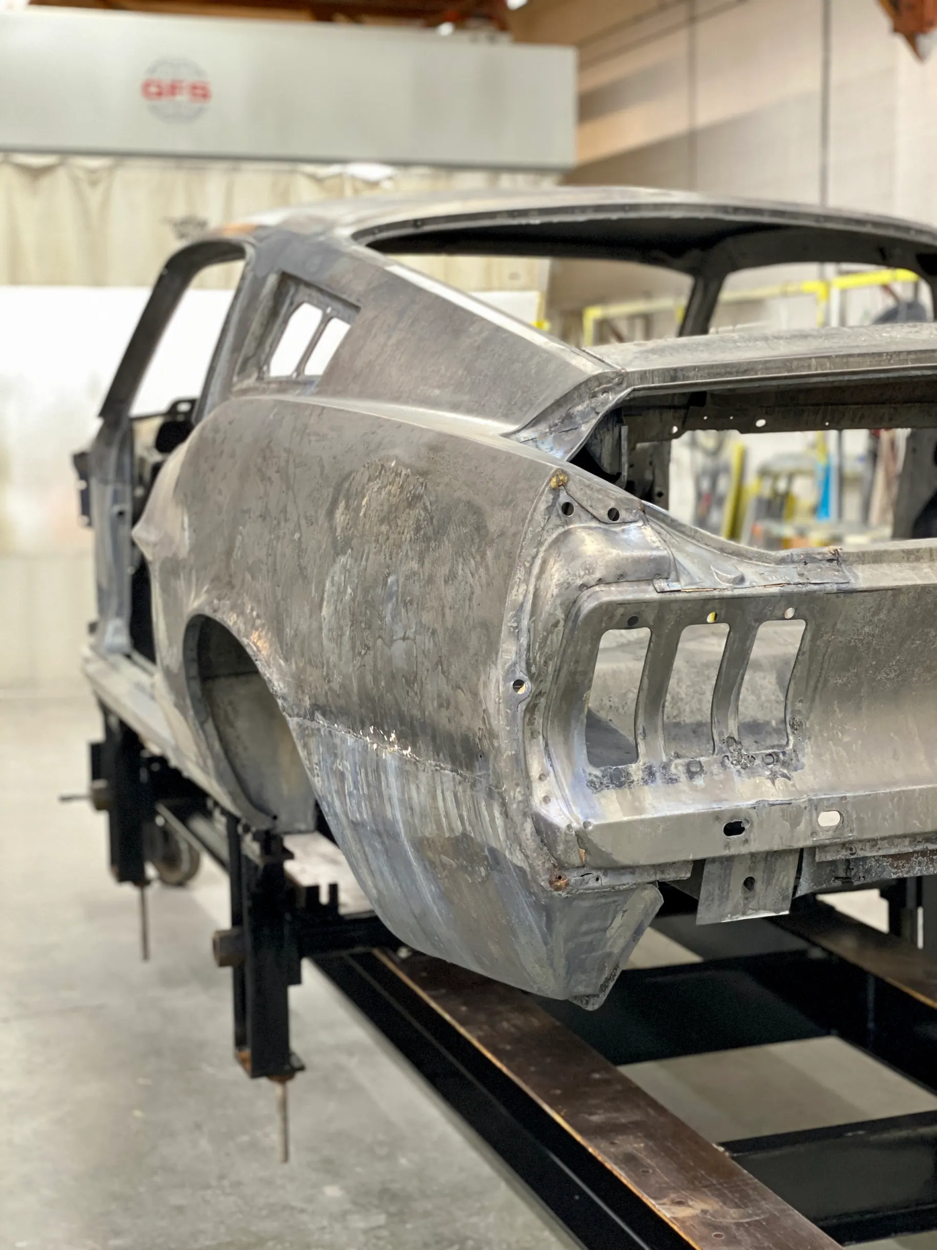 67 mustang fastback shell