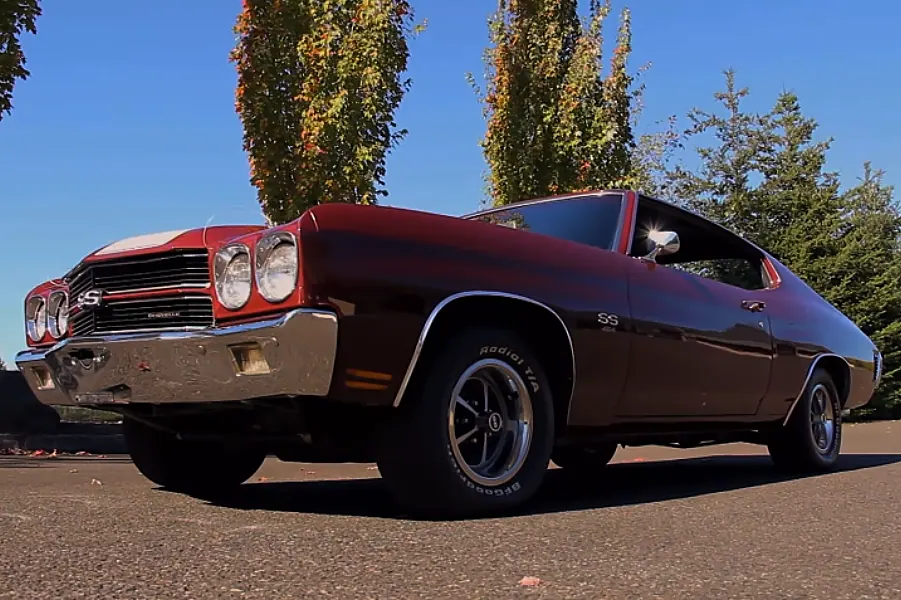 1970 chevrolet chevelle ss 454 ls6 is the most sought after muscle car according to social media survey